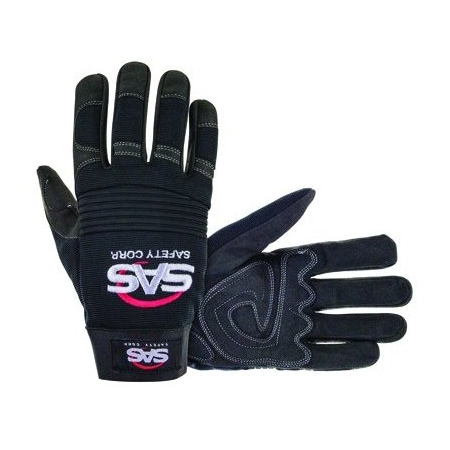 Sas Safety TOOL TECH IMPACT GLOVE BLK MED MECHANICS SA6712
